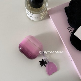 Ốp Lưng Cho AirPods 4 [2024] AirPods Pro2 Pro 3 2 1 Apple Bảo Vệ Tai Nghe Không Dây Tím IMD Cô Gái Hàn Quốc