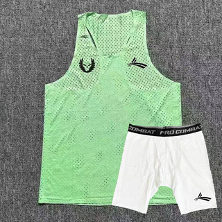Sports Student Training Clothes Outfit Men's and Women's Marathon Racing Running Mesh Sleeveless Vest Track and Field Shorts Shorts 1FhS