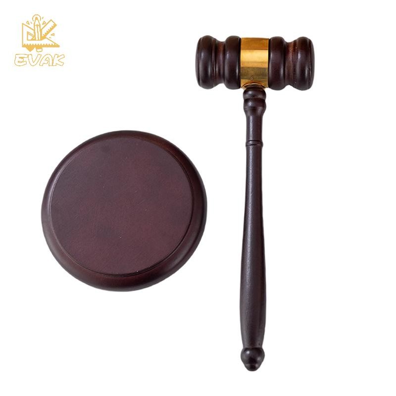 Alittlesetrtu Phụ kiện bàn làm việc hoàn hảo, Bộ gave và khối âm thanh bằng gỗ dành cho luật sư, thẩm phán, Chủ tịch hội đồng đấu giá, Chủ tịch câu lạc bộ VN