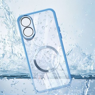 YBD Thu Hút Từ Tính Cho OPPO A78 4G 5G A79 A38 A18 A58 A60 A1X A2X A2 5G Mờ Mẫu Mới Có Bảo Vệ Ống Kính Vỏ Trong Suốt QO73