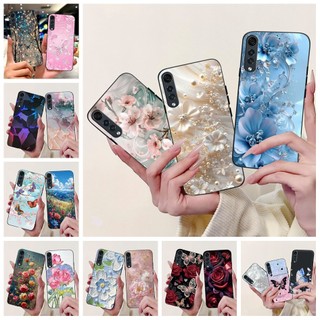 Vỏ Cho LG Velvet 5G LM-G900N Ốp điện thoại Hoa Thời Trang Mới Silicon Mềm Chống Sốc TPU Ốp điện thoại Cho LG Velvet LMG910EMW Ốp điện thoại