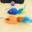 Interactive Plush Mouse Cats Toy Bells Stimulate Instincts Playtimes