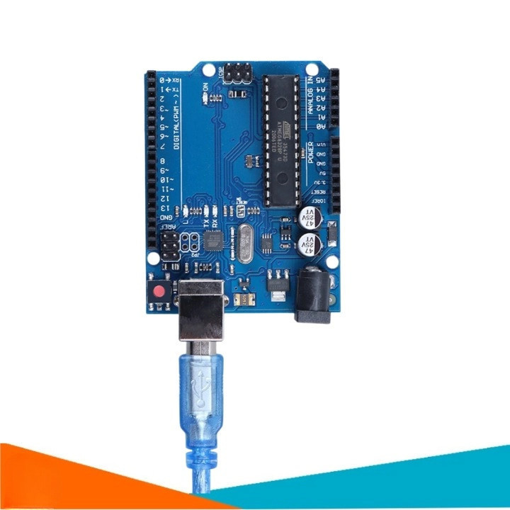 KIT Arduino Uno R3 Atmega328P Chíp Cắm Có Kèm Dây Cáp, R3 Chíp Dán, Nano, Pro Mini -Cáp Nạp Dữ Liệu