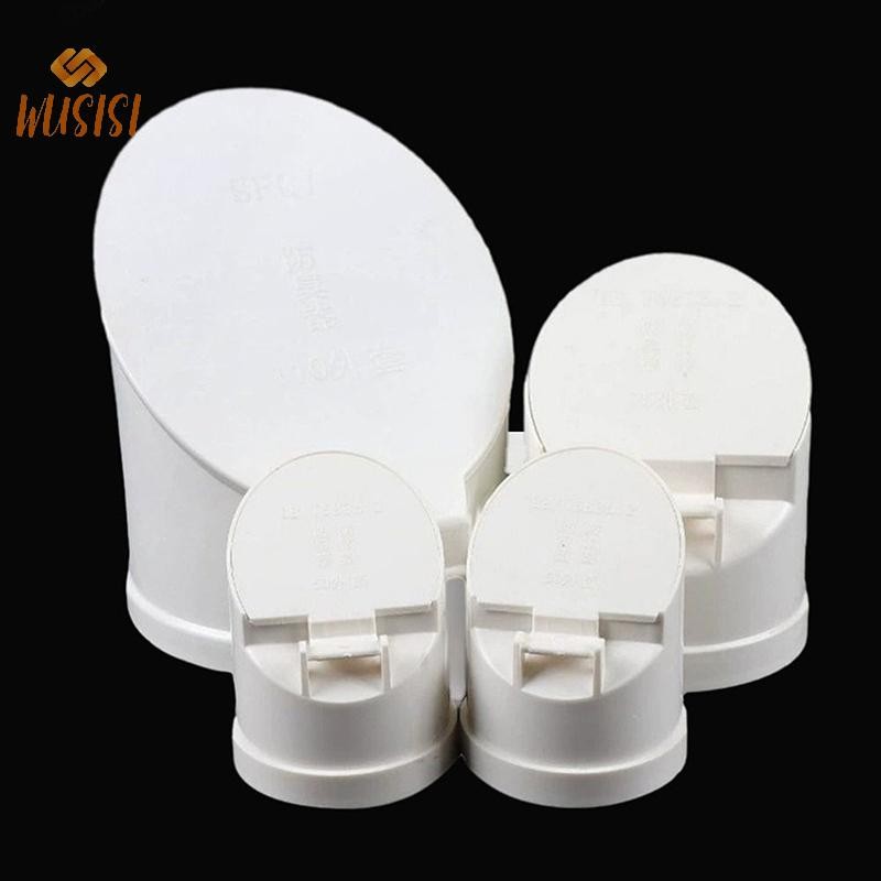 Ống thoát nước WUSISI 50/75/110/160mm sàn, dịch chuyển lớn, chống mùi, nắp chống va đập, van ngoài trời