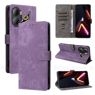 Bao Da Lật Cho ZTE Nubia Neo 3 GT Music 2 S 5G Giá Đỡ Khe Cắm Thẻ Từ Ví Vỏ Điện Thoại Chống Trộm RFID Chống Sốc Vỏ Lưỡi V70 V60 V50 Thiết Kế V41 A75