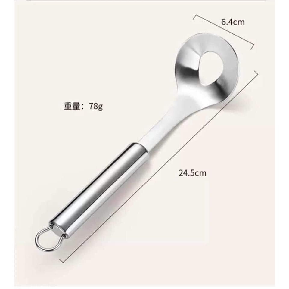 Dụng cụ làm thịt viên, muôi nặn làm chả viên, mọc Inox an toàn