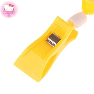 Moonlights 1 Chiếc Thẻ Giá Trái Cây Hàng Hóa Hiển Thị Chống Mài Mòn Ký Giá Đỡ Kẹp Quảng Cáo Thực Phẩm PVC Chống Thấm Nước Bảng Trắng Kẹp EN