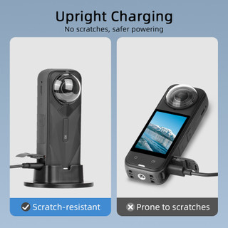 Dành Cho Máy Tính Để Bàn Insta360 X5 Đế Cố Định Máy Ảnh Thể Thao Giá Đỡ X5 Trực Tiếp Chụp Phụ Kiện