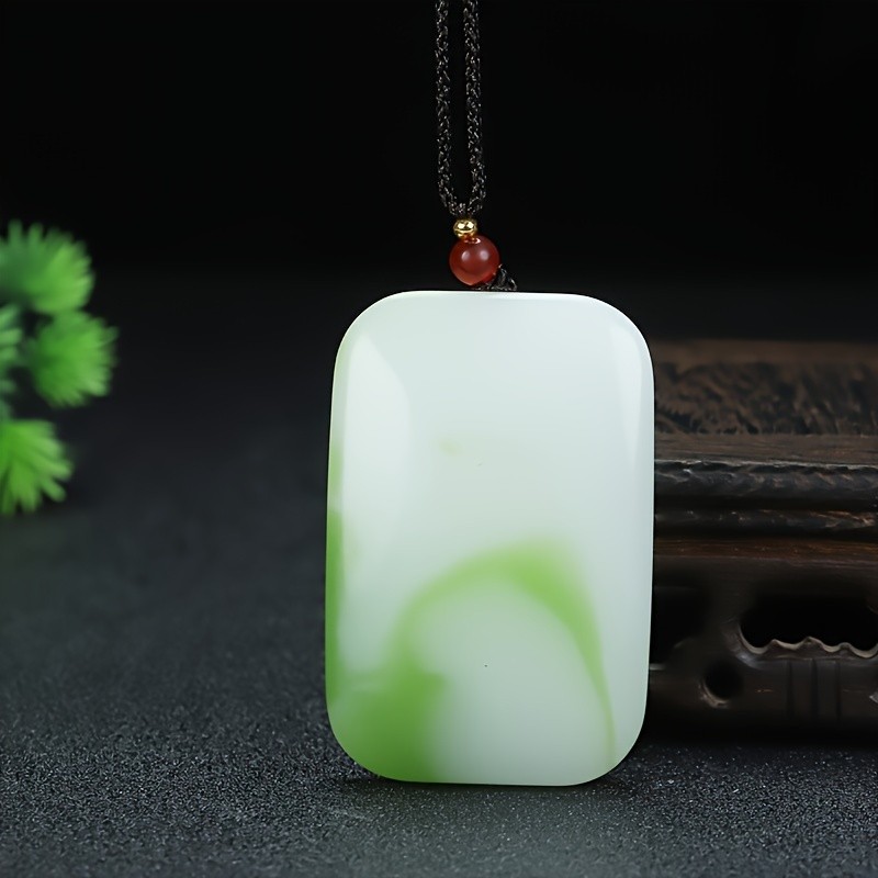 Đá Tự Nhiên Màu Xanh Trắng Cho Mặt Dây Chuyền Trang Sức An Toàn