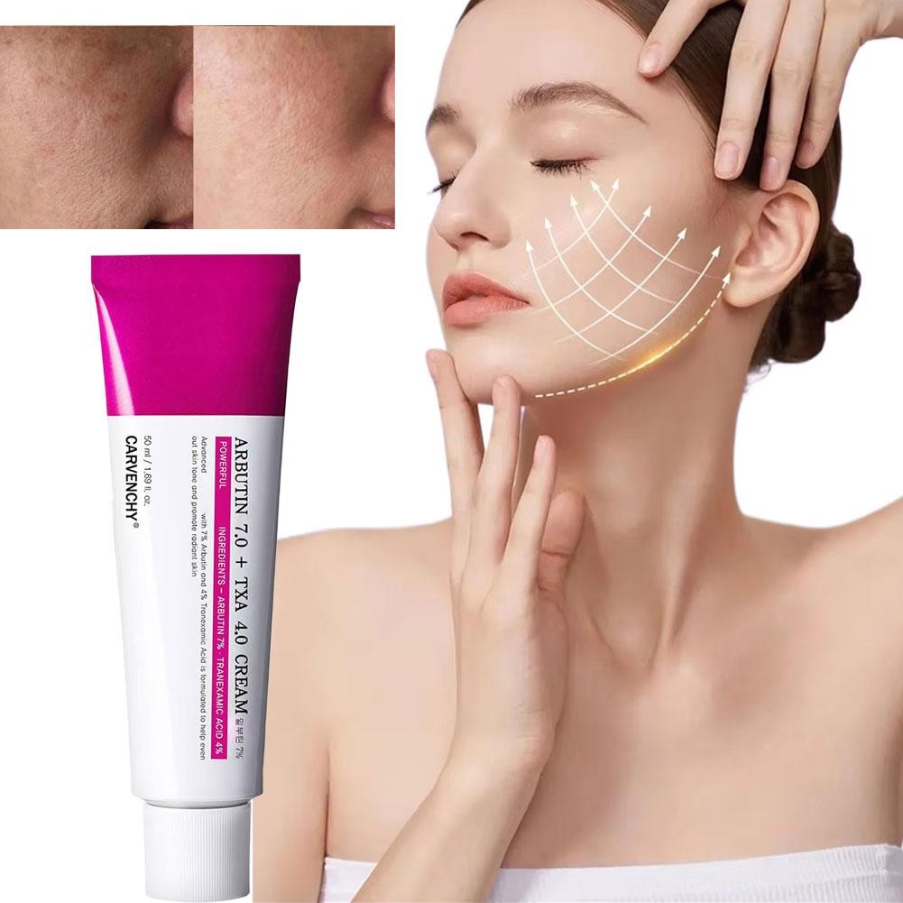 50ml Kem Arbutin Làm sáng da tông màu Cải thiện da xỉn màu Kem dưỡng ẩm làm săn chắc da sâu B2y9