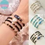 Sund 4 Cái / bộ Nhiều Màu Sắc Gốm Cá Quyến Rũ Vòng Tay Handmade Đàn Hồi Xếp Chồng Gạo Đính Hạt Vòng Tay Bãi Biển Mùa Hè Tình Bạn Tặng VN