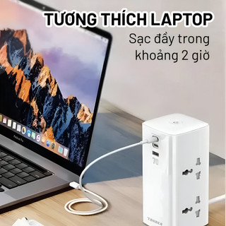 Ổ Cắm Điện Tanaka TNK-OD34026 - Ổ điện trụ đứng - Công suất 2500W - Bảo hành chính hãng 12 tháng