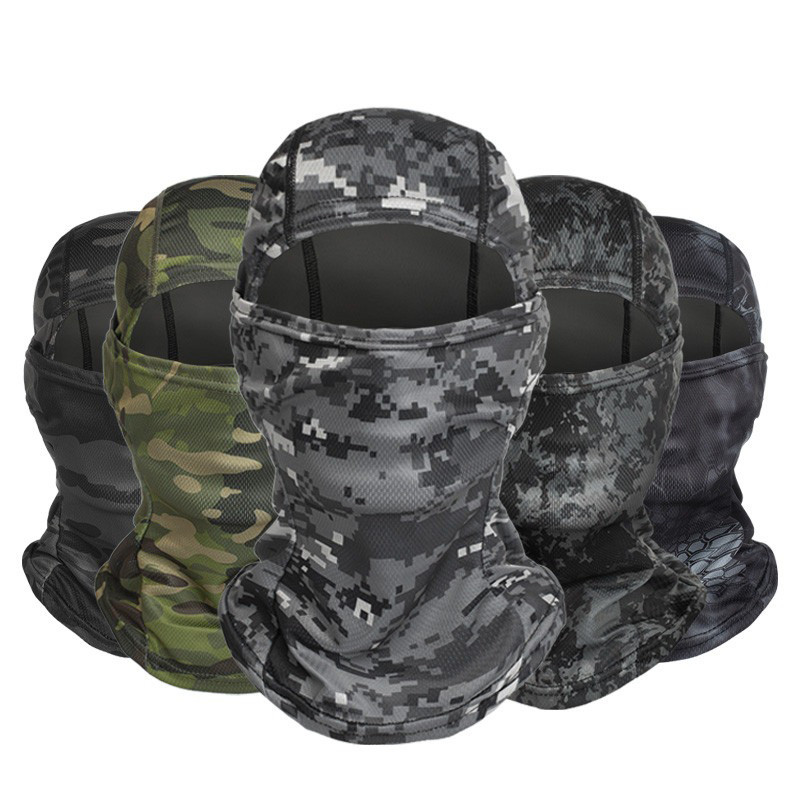 Musion Mũ trùm đầu có thể gập lại & Mũ chống nắng ngoài trời Bandana đàn hồi Magic Bandana Mũ mùa hè cho nam thoáng khí thoải mái