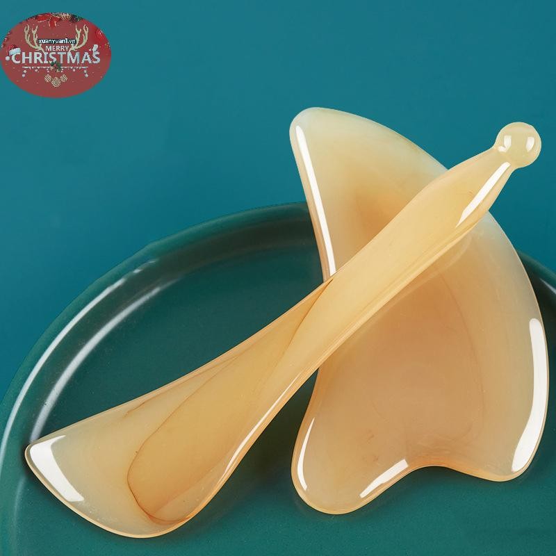 XUAN Da Cạo Nhựa Gua Sha Massage Ban Guasha Tấm Mặt Mắt SPA Máy Mát Xa Cạp Dụng Cụ Cho Mặt Cổ Lưng Chân Cơ VN