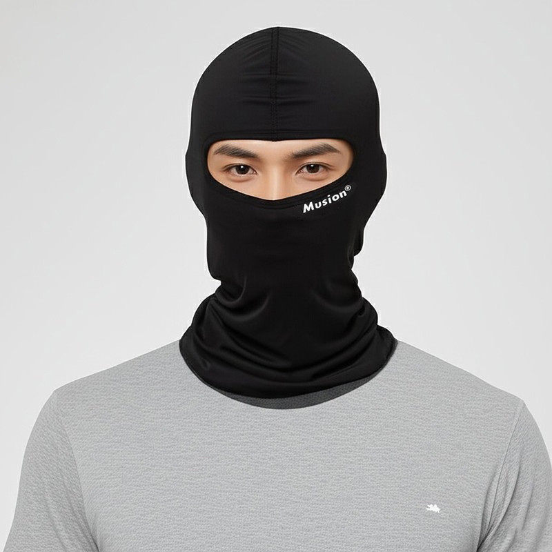Musion Balaclava Mặt nạ chống tia UV cho xe đạp ngoài trời Bandana Hood Mũ trùm đầu cho đi xe đạp Mũ săn bắn Unisex