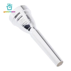 Ống ngậm Trumpet 3C / 5C / 7C với hợp kim đồng bền bỉ, sành điệu, mạ vàng