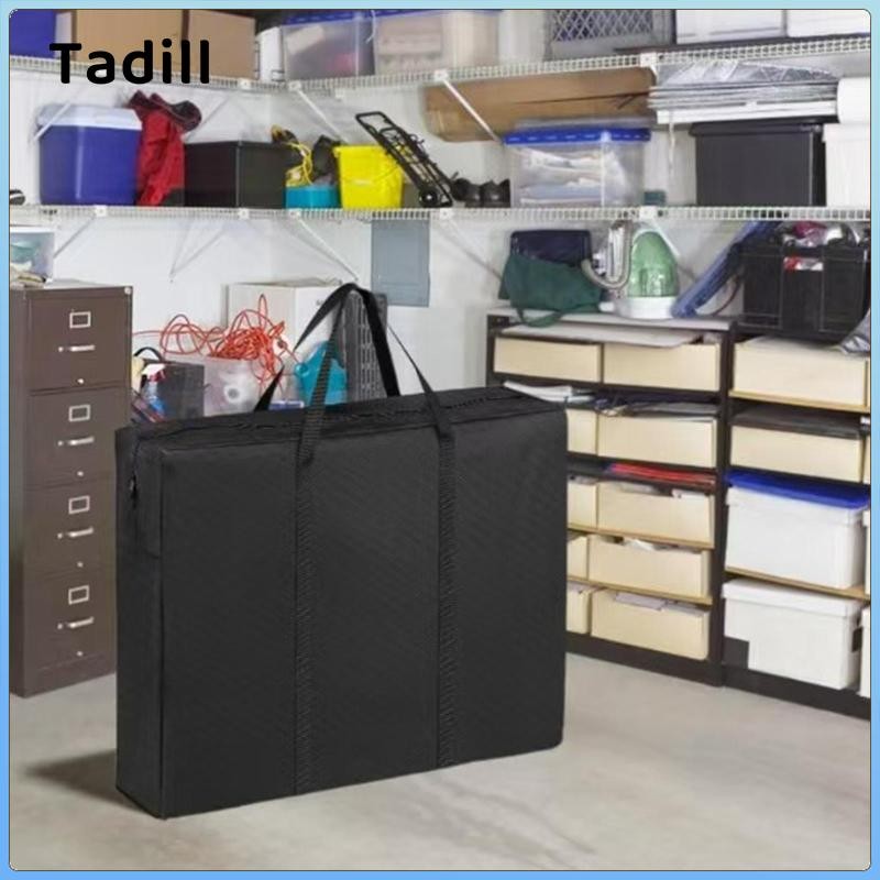 Bàn bóng bàn gấp gọn kèm túi bảo quản chống thấm nước, kích thước 37"D x 5"W x 37"H, dễ dàng di chuyển