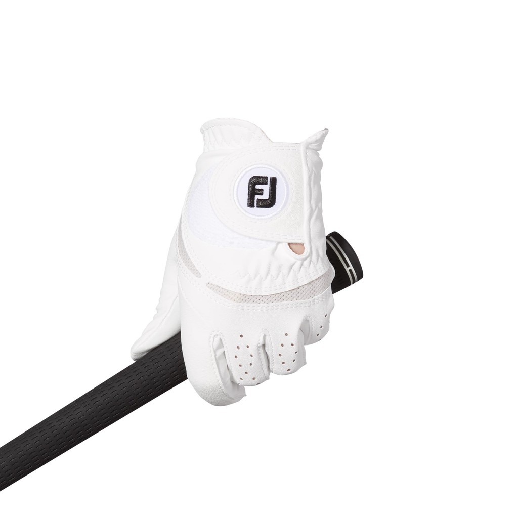 Găng Tay Golf Nữ FootJoy WeatherSof FGWFW – Đeo Tay Trái (Cho Người Chơi Tay Phải), Màu Trắng – 2023