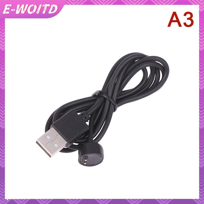Dây nguồn lõi đồng nguyên chất E-WOITD Bộ sạc đồng hồ thông minh Bộ sạc từ tính Thích hợp cho cáp sạc USB Xiaomi Mi Band 5 6 7 HNVN