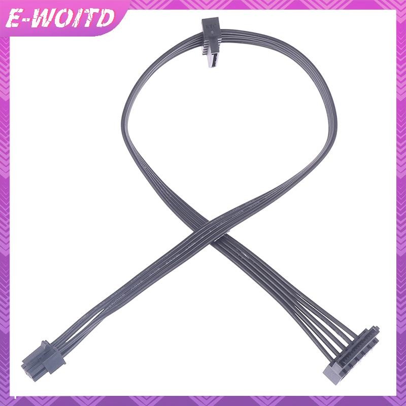 E-woitd Mini 6 Pin Đến 2 Cáp Ổ Cứng SATA Cáp Cấp Nguồn SSD Ổ Đĩa Quang Dây Nguồn Cho Giao Diện Bo Mạch Chủ Dell HNVN