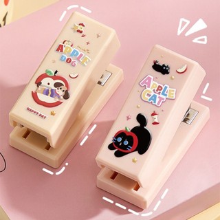 Máy bấm kim MEGOCE, Máy bấm kim hạng nặng cầm tay Dachshund / Black Cat Mini, Dụng cụ bấm cầm tay 24 / 6 Dụng cụ đóng sách bằng tay tiết kiệm nhân công