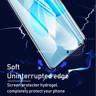 Phim Bảo Vệ Hydrogel 3 Trong 1 Cho Vivo V60 V 60 VivoV60 V60Lite V70Elite V70FE VivoV70 4G 5G Mặt Trước Mặt Sau Mềm Bảo Vệ Màn Hình Hydrogel Phim Camera Sau Ống Kính Bảo Vệ