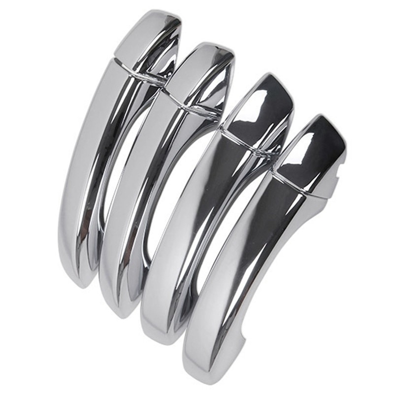 Dành Cho MG ZS 2017-2020 Chrome Tay Nắm Cửa Ô Tô Bao Viền Dán Bên Ngoài Tay Nắm Cửa Bao