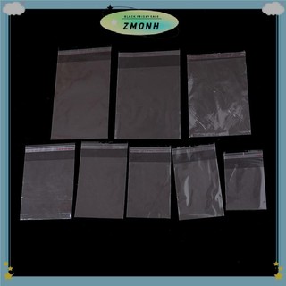 100 Cái / túi OPP Clear Seal Trang sức bằng nhựa tự dính Túi đóng gói tại nhà