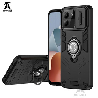 Dành Cho ZTE Blade A54 Ốp điện thoại Có Chân Đế Giáp Lưng TPU Mềm Edge Bảo Vệ Ống Kính Máy Ảnh Chống Sốc Mỏng Vỏ