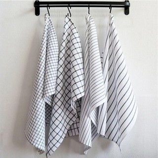 PENTAXZR Khăn Lau Đĩa, Khăn Nhà Bếp Cotton 40x60cm, Trang Trí Nhà Trắng Bền Dễ Dàng Rửa Bàn Ăn Tối