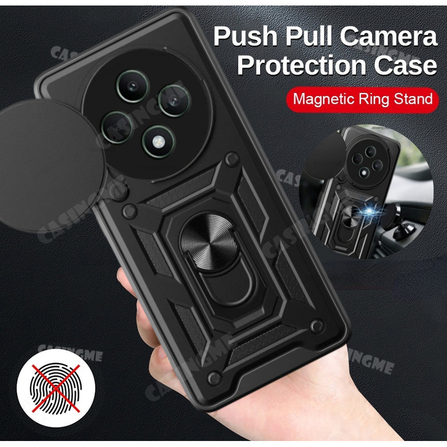 Oppo Reno12 F 5G 2024 Vỏ Giáp Chống Sốc Cho Oppo Reno 12F Reno12F Reno12 12 Pro F 4G 5G 2024 Vỏ Vòng Từ Tính Xe Đẩy Kéo Camera Bảo Vệ Vỏ Vỏ Vỏ Điện Thoại
