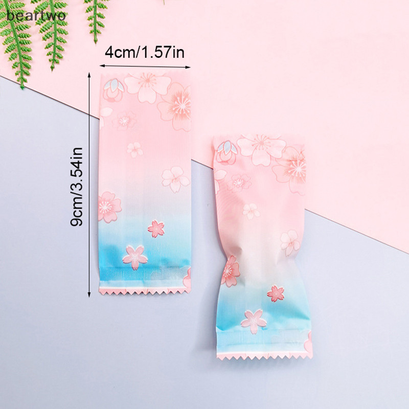 < Beartwo > 200 Chiếc Túi Nhựa Đường Nougat Kẹo Đậu Phộng Bọc Handmade Kẹo Bọc Bánh Trang Trí Bao Bì Túi Đẹp