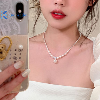 Kudosation Thời Trang Cao Cấp Cảm Giác Ngọc Trai Vòng Cổ Cho Nữ Cô Gái Đơn Giản Ngọc Trai Mặt Dây Chuyền Xương Đòn Dây Chuyền Trang Sức Dự Tiệc Phụ Kiện Quà Tặng