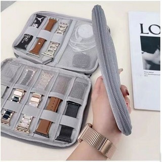 Hộp đựng dây đeo đồng hồ di động Hộp đựng dây đeo đồng hồ Hộp lưu trữ dây đeo đồng hồ Hộp đựng túi Nylon Túi đựng nam nữ Túi đựng túi Polyester chống thấm nước EVA Túi lưu trữ nhỏ