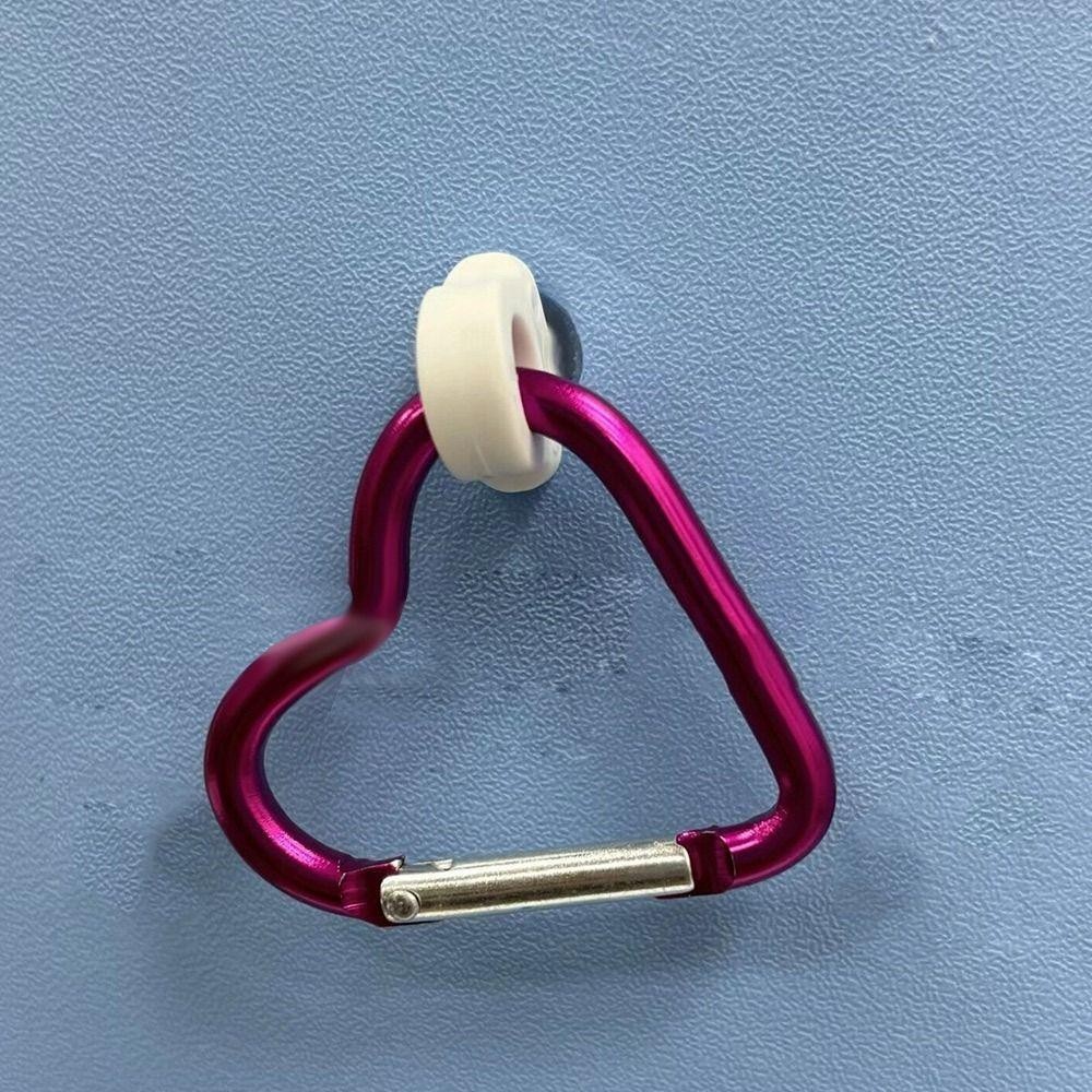 HOBBYIN 3 Móc Phụ Kiện Cho Túi Bogg, Đầu Nối Túi Nhựa Móc Phụ Kiện, Nút Chất Lượng Cao Hình Trái Tim Móc Khóa Túi Xách Kẹp Cho Túi Bogg