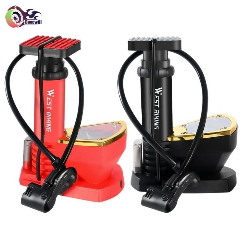 Máy bơm chân mini này được làm bằng Kim loại và vật liệu siêu nhẹ, rắn và di động. Được sử dụng cho xe đạp đường trường, lốp xe đạp leo núi, bóng, xe máy, ô tô điện, vòng bơi, thủy phi cơ, v.v.