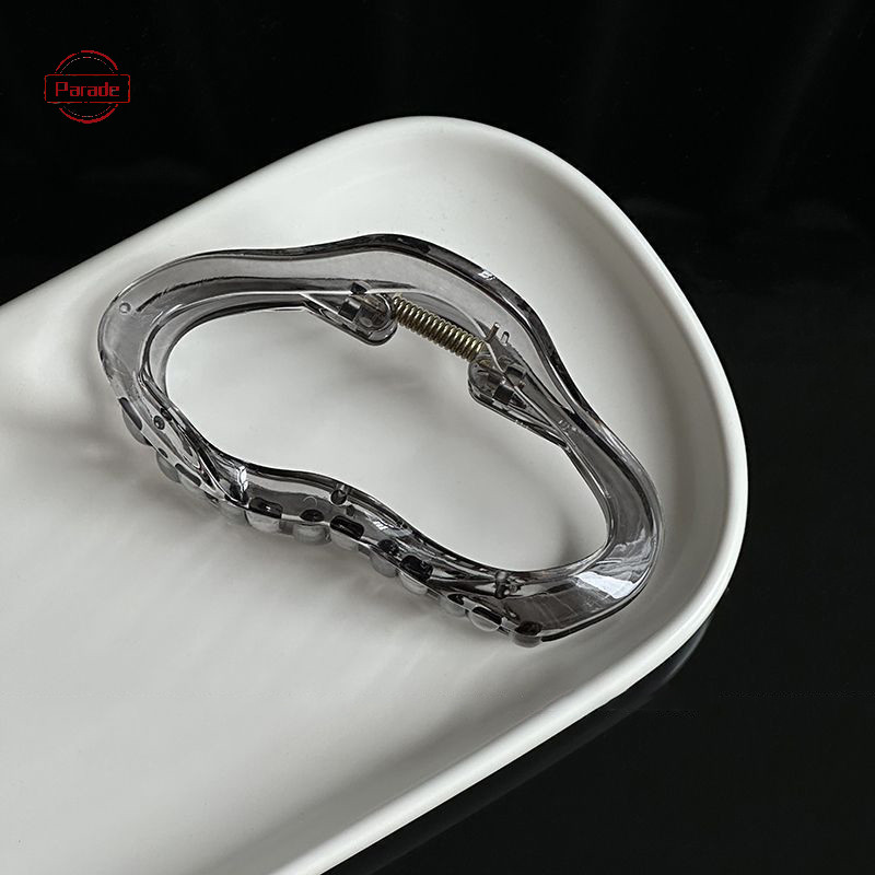 Diễu Hành 1 Chiếc Đám Mây Thanh Lịch Rỗng Vuốt Tóc Kẹp Nữ Bé Gái Thạch Acrylic Kẹp Tóc Nhựa Kẹp Tóc Barrettes Phụ Kiện Tóc VN