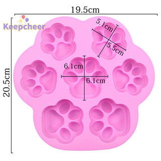 [Keepcheer] Khuôn Silicon Xà Phòng Chân Đáng Yêu Fondant Trang Trí Khuôn Hình Silikon [Mới]