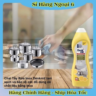 [DATE MỚI NHẤT] Tẩy rửa xoong nồi bồn rửa Denkmit 750ml tẩy inox sáng bóng - Hàng nội địa Đức