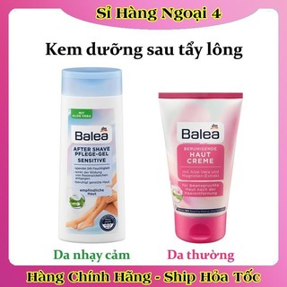 [Có che tên] KEM ỨC CHẾ LÔNG MỌC, DƯỠNG DA SAU WAX, CẠO LÔNG BALEA ĐỨC -Date mới đủ bill