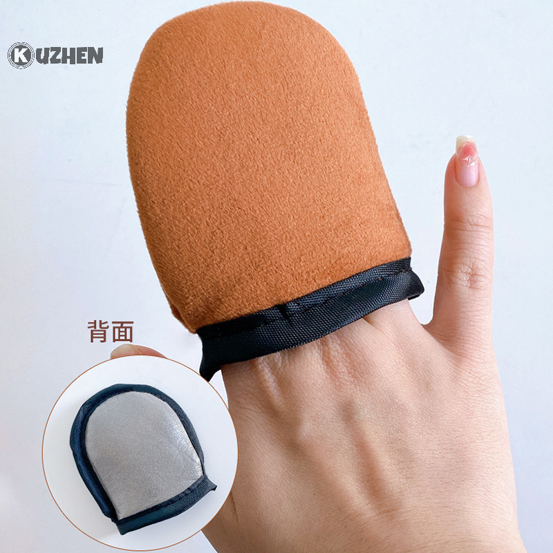 Kuzhen Body Lotion Găng Tay DIY Hai Mặt Ngăn Ngừa Tay Applicator Nhanh Khô Đổ Xô Găng Tay Trang Điểm HOT