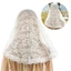 YOI Ren Cô Dâu Veil Bachelorette Đảng Mũ Cô Dâu Cô Dâu Tắm Cưới