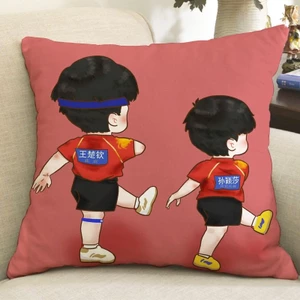 ✨Sản phẩm mới✨Sato King Chuqin Sun Yingsha Gối Sofa Gối Đệm Xe Thắt Lưng Quà Tặng Sinh Nhật Gối Vuông✨Sự kiện✨
