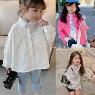 A9- Áo sơ mi mẹ và bé trai bé gái form to dấu quần cực xinh - Size 9-65Kg