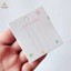 50 Chiếc Trống Kẹp Tóc Thẻ Giấy Phụ Kiện Tóc Thẻ Trưng Bày Trang Sức