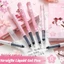 TUYỆT VỜI 6 Cái / bộ Bút Trung Tính, Bút Gel Khô Nhanh Mực Đen 0.5mm, Đa Năng Dung Tích Lớn Có Thể Thay Thế Bút Chữ Ký Có Thể Thay Thế Trường Văn Phòng