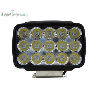 [Lostcorner] Đèn pha xe máy 15 LED 1000LM Motos ATV UTV Scooter Lighg [Mới]