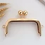 KANGN Ví Khung Kiss Clasp, Kim Loại Vintage Ví Khóa Khung, Túi Phần Cứng Túi Móc Khóa DIY Craft