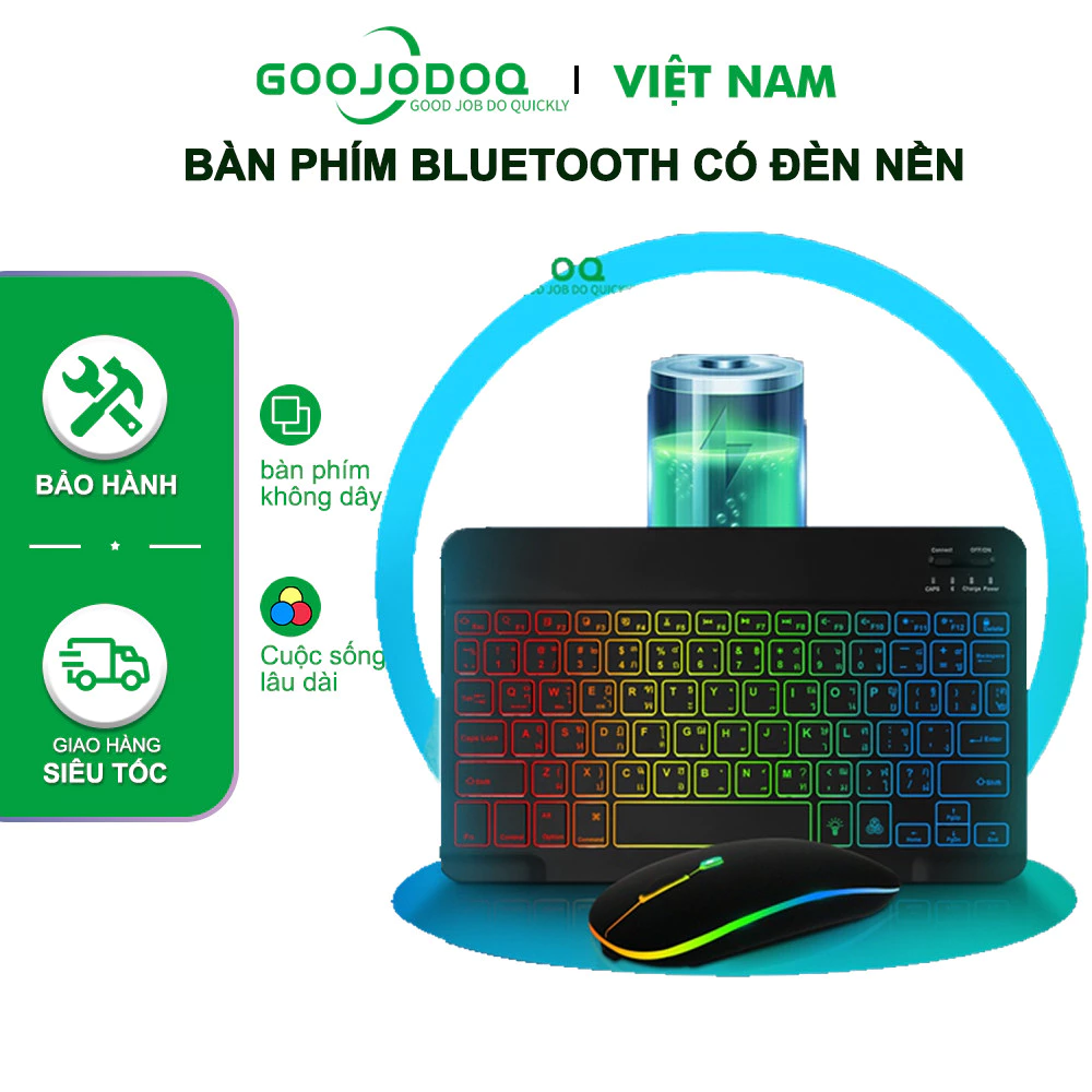 Bàn phím GOOJODOQ có đèn nền