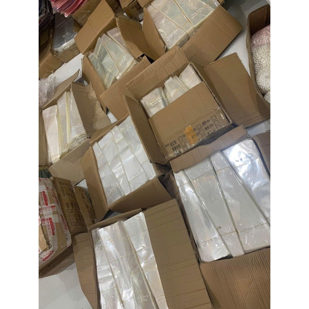 TÚI BÓNG KÍNH ĐỰNG BÓ HOA 1 BÔNG, 2 BÔNG , 3 BÔNG, 5 BÔNG GÓI HOA , GÓI QUÀ, IN CHỮ 1 XẤP 50 CÁI ANGIHOME